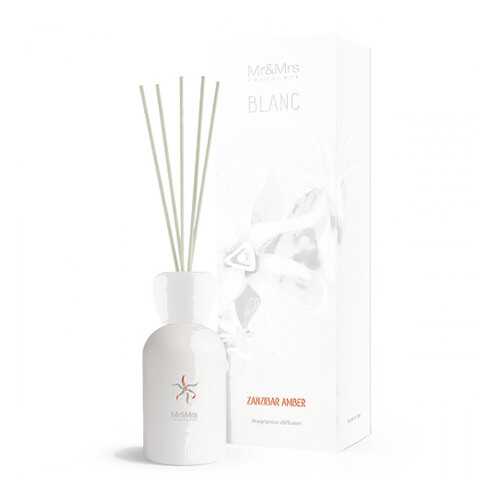 Аромадиффузор Mr&Mrs Fragrance Blanc аромат №31 Амбра Занзибара, 250мл в Фикс Прайс