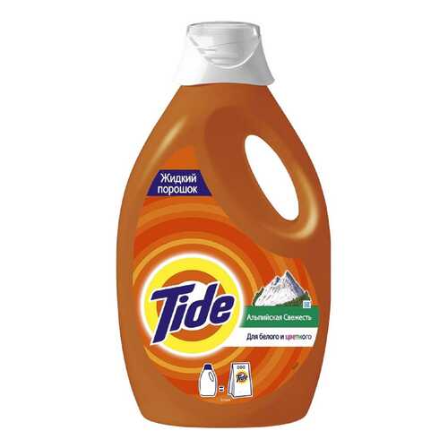 Гель для стирки Tide альпийская свежесть 0.975 л в Фикс Прайс