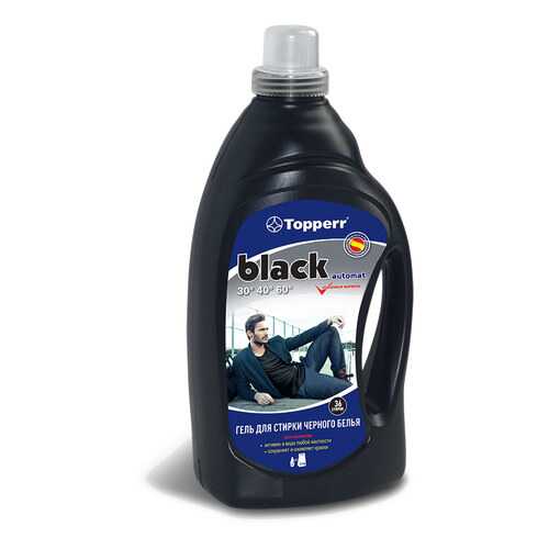 Гель Topperr black для стирки черного белья в Фикс Прайс