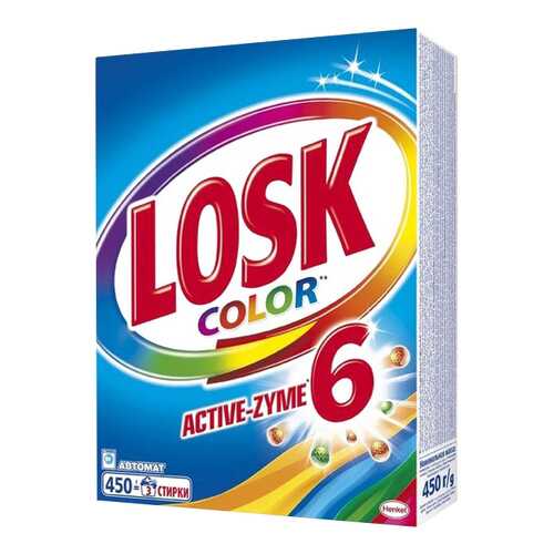 Порошок для стирки Losk автомат color 450 г в Фикс Прайс