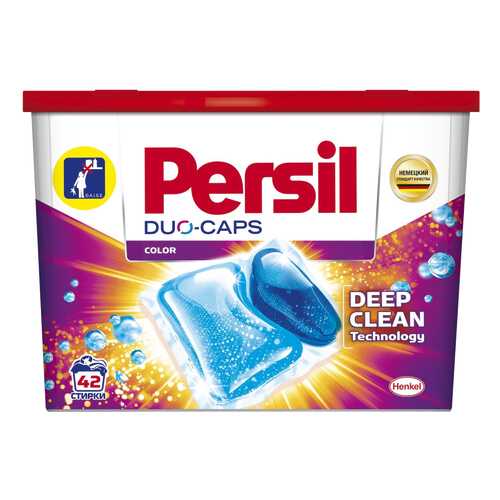 Смс persil duo-caps 42*23г color в раствор.капсулах в Фикс Прайс