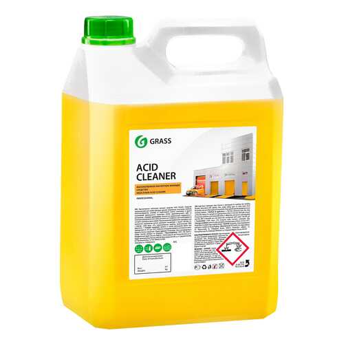 Моющее и чистящее средство Grass acid cleaner канистра 5.9 кг в Фикс Прайс