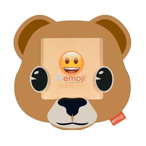 Фоторамка Innova PI09816 10x10см Emoji bear в Фикс Прайс