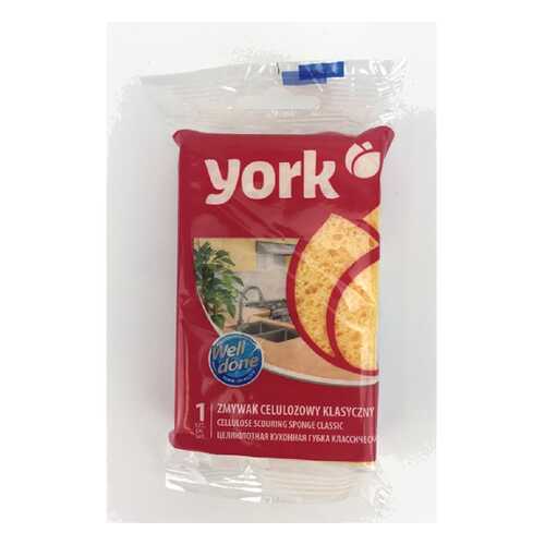 Губка целлюлозная для кухни YORK в Фикс Прайс