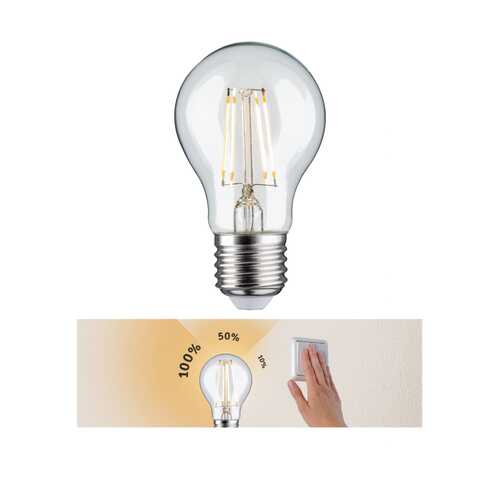 LED AGL 4,5W E27 230V 3step dimmbar klar 28570 в Фикс Прайс