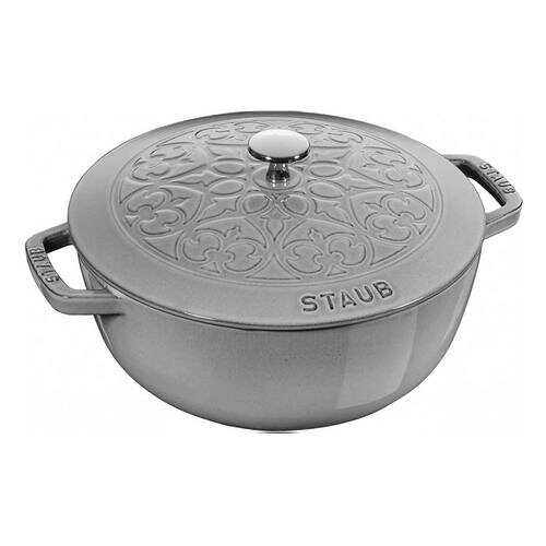 Кокот Staub Лилия 3,6л, графит в Фикс Прайс