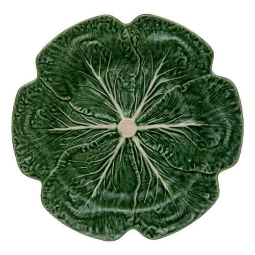 Блюдо Bordallo Pinheiro Cabbage Natural 30,5x30,5x3,5 см в Фикс Прайс