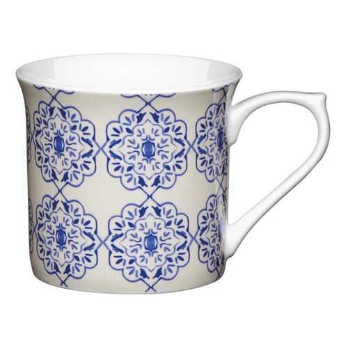 Кружка Kitchen Craft Blue Filigree, 0,3л, KCMFLT10 в Фикс Прайс