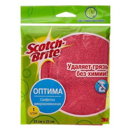 Салфетка Scotch-brite оптима микроволокно, 1 шт, в Фикс Прайс