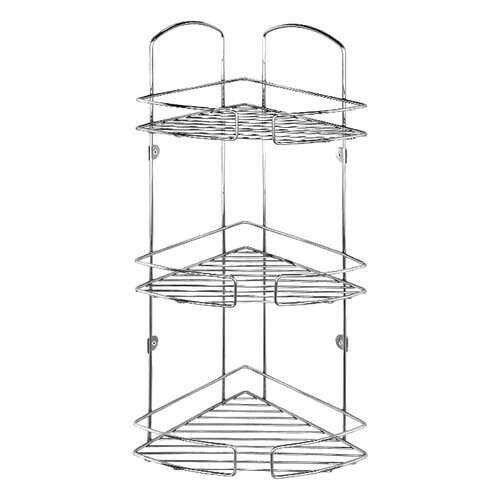 Полка трехъярусная угловая Milardo 111WC30M44 в Фикс Прайс